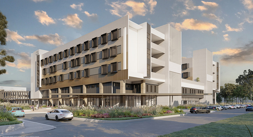 Image for First look at QEII Hospital new Clinical Services Building