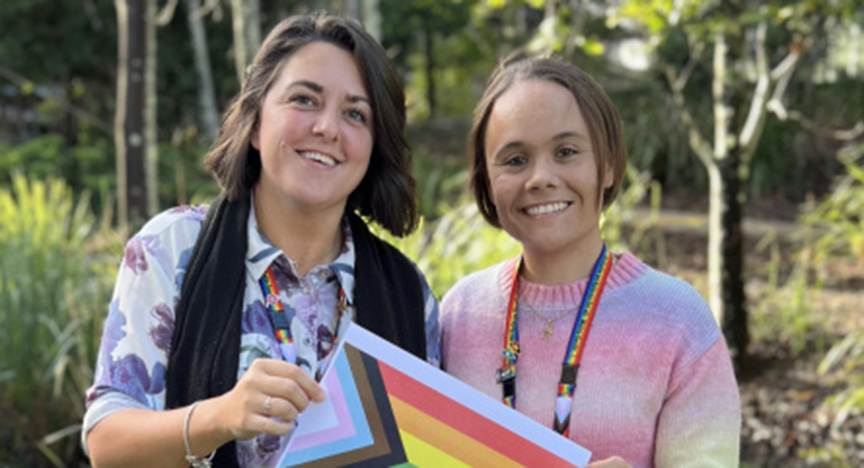 Image for Metro South Health shows support for IDAHOBIT Day