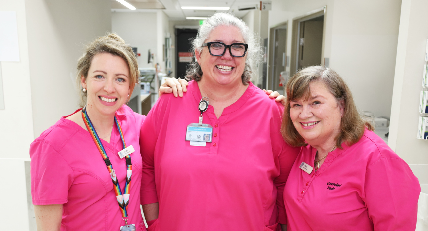 Image for GEDI CHIP trio a force for good at PA Hospital